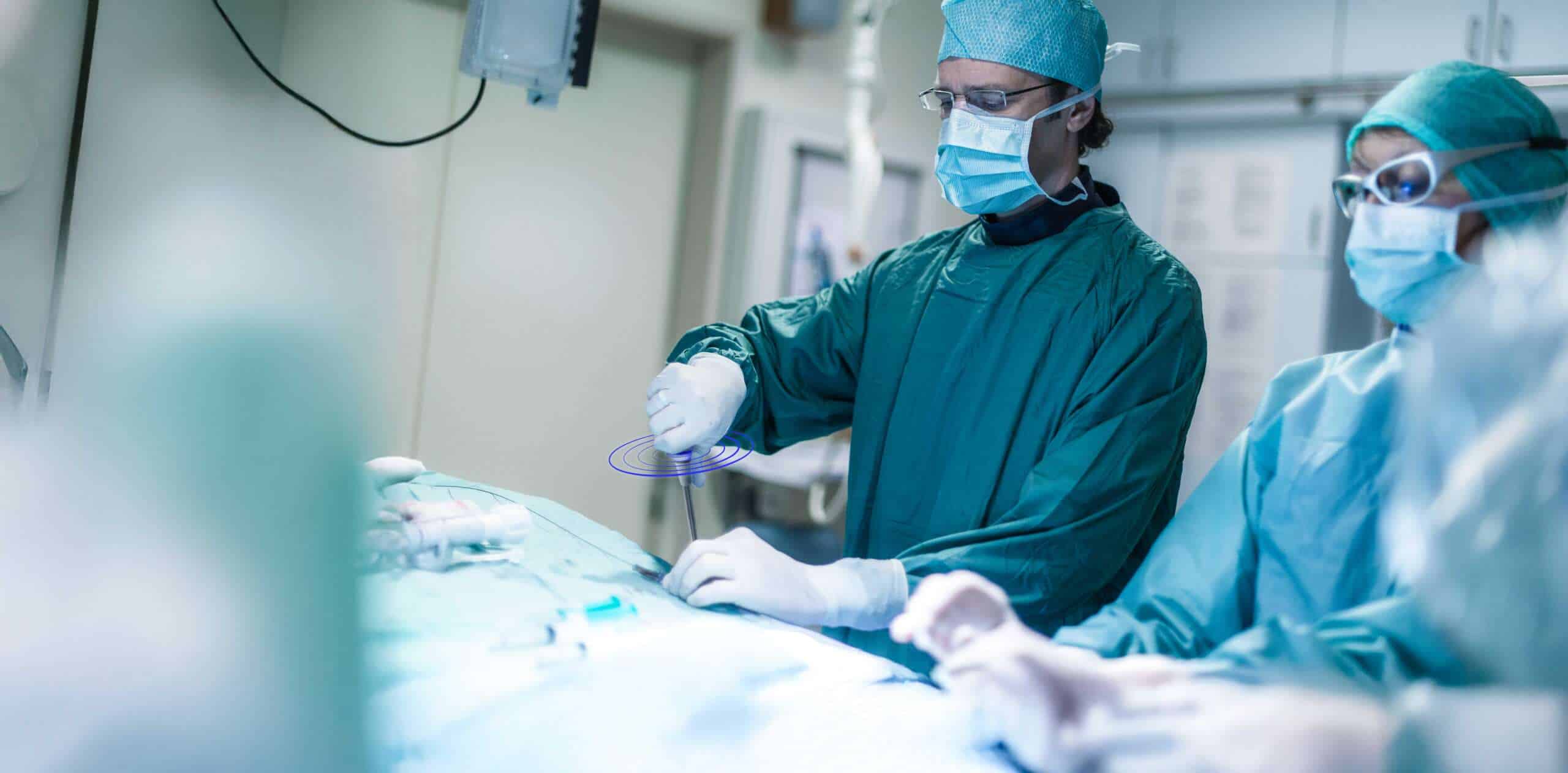 Spine surgery with seecure sense instrument